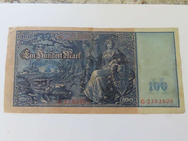 Germany - 100 Mark 21 April 1910 - VF -EF