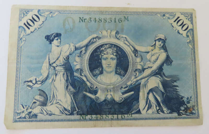 Germany - 100 Reichsmark 7 February 1908 - VF - EF