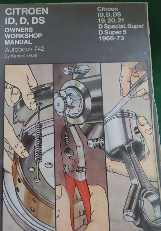 Citroen - ID,D,DS, 19,20,21, D Special Super, D Super 5 - 1966-73 Autobooks - Owners Workshop Manual