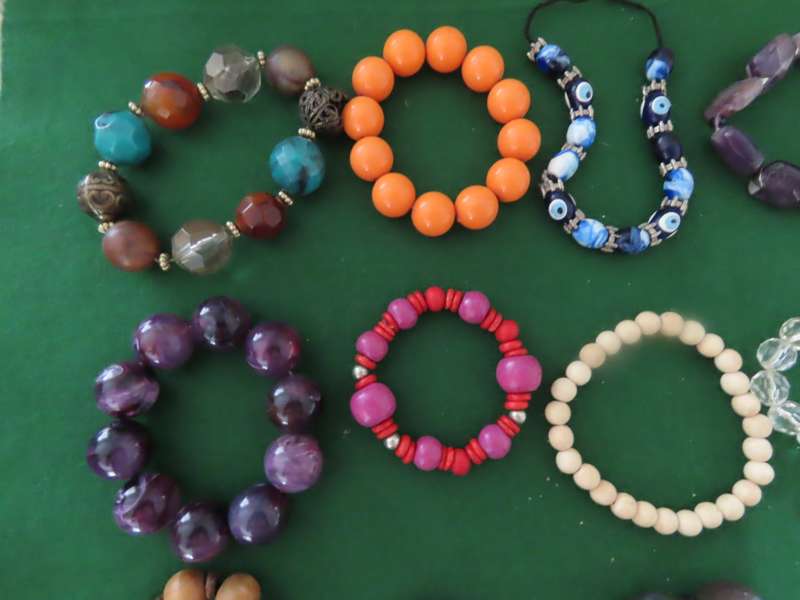 Costume Jewellery - 15 Bangles/Bracelets