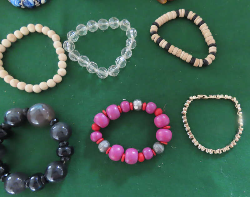 Costume Jewellery - 15 Bangles/Bracelets
