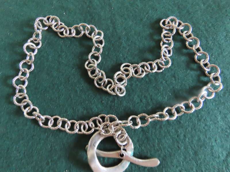 Costume Jewellery - 3 Bracelets 2 Necklaces