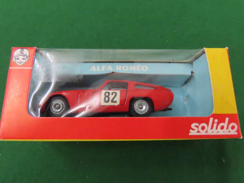 Alfa Romeo Guilia TZ - Solido boxed never played with
