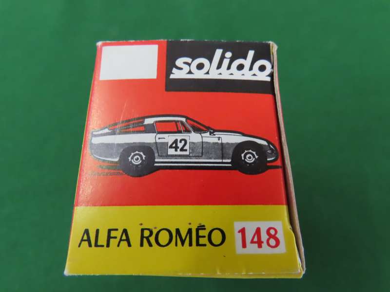 Alfa Romeo Guilia TZ - Solido boxed never played with