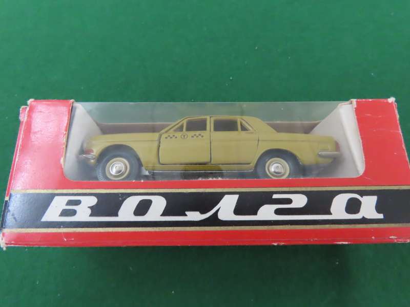 Volga Taxi - Russian Made - boxed never played with