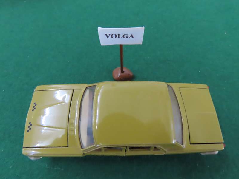 Volga Taxi - Russian Made - boxed never played with