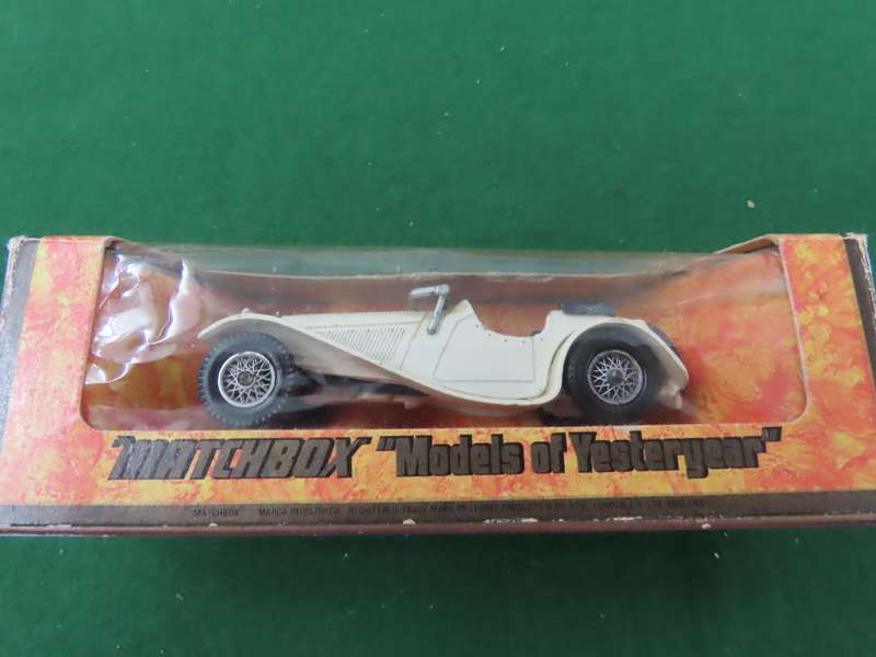 1936 Jaguar SS-100 - Matchbox Models of Yesteryear - boxed