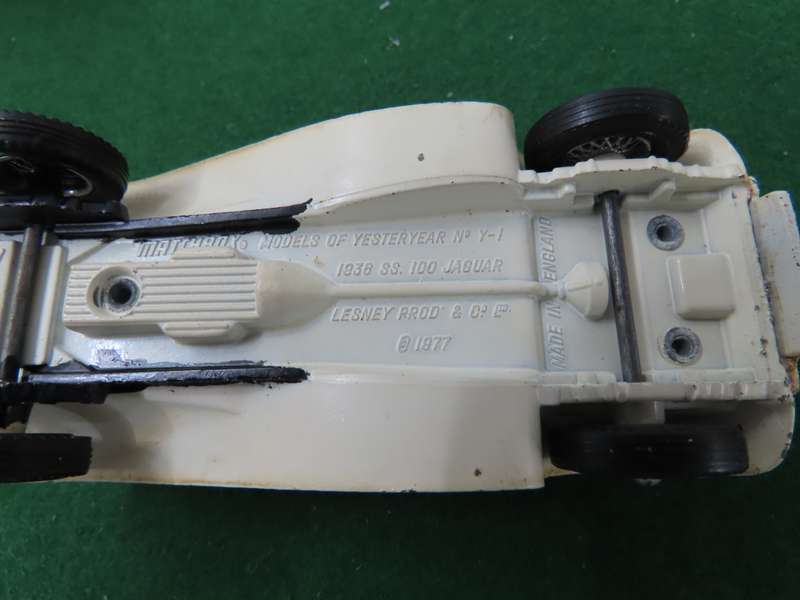1936 Jaguar SS-100 - Matchbox Models of Yesteryear - boxed
