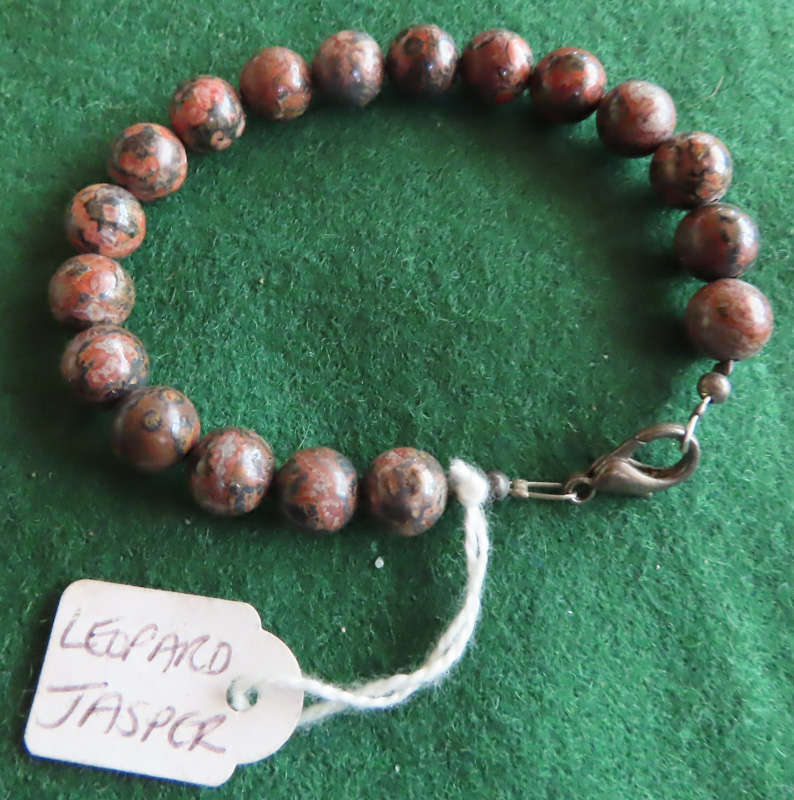 Costume Jewellery - Leopard Jasper Bracelet