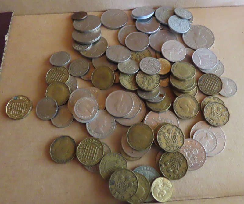 Coins - 530 gms of Assorted Coins