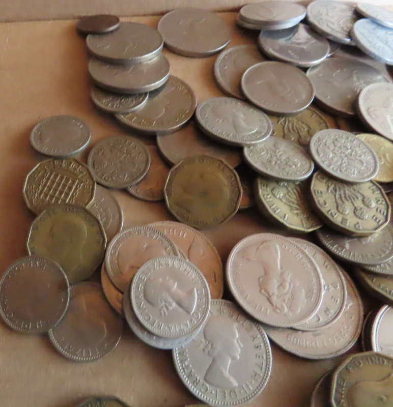 Coins - 530 gms of Assorted Coins