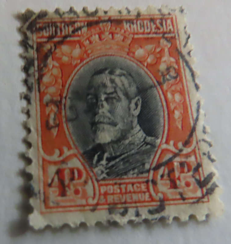 Stamps - Southern Rhodesia 1931-1937 4d, 6d, 9d and 1/- Used