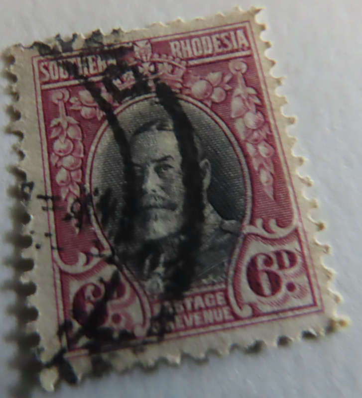 Stamps - Southern Rhodesia 1931-1937 4d, 6d, 9d and 1/- Used