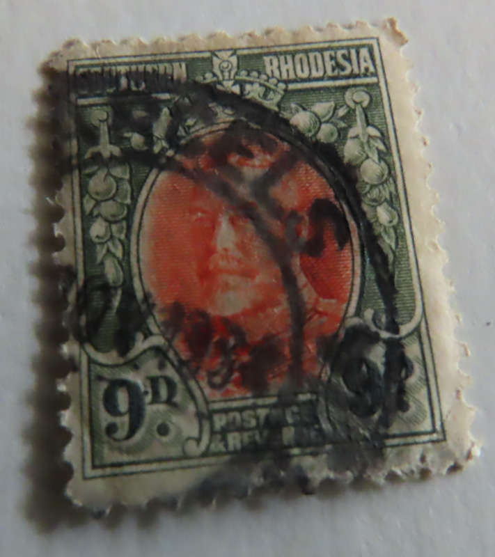Stamps - Southern Rhodesia 1931-1937 4d, 6d, 9d and 1/- Used