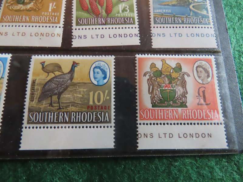 Stamps - Southern Rhodesia 1964 Definitive Issue MNH