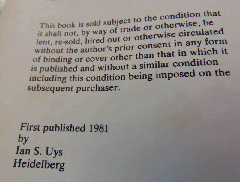 Militaria-Heidelbergers of The Boer War- 1st Edition 1981 Signed Hardback with Dust Wrapper - Scarce