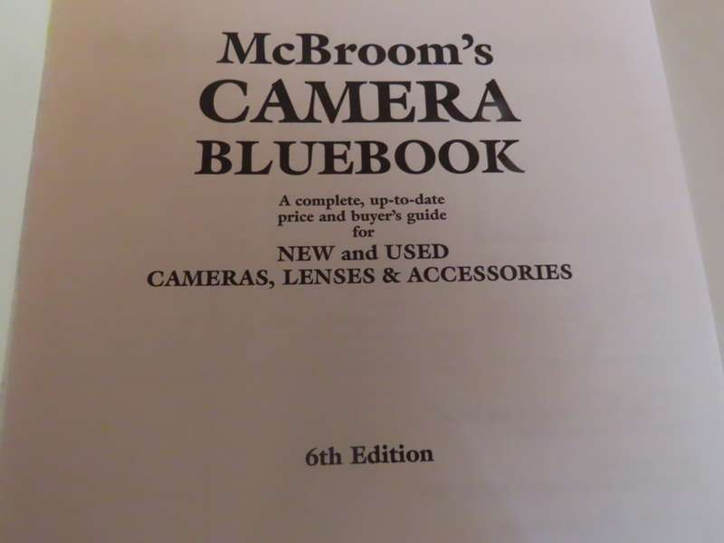 MacBroom's Camera Bluebook- Prices Outdated - Descriptions of Cameras and Lenses Excellent