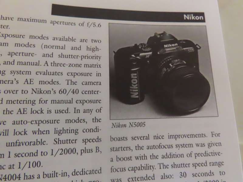 MacBroom's Camera Bluebook- Prices Outdated - Descriptions of Cameras and Lenses Excellent