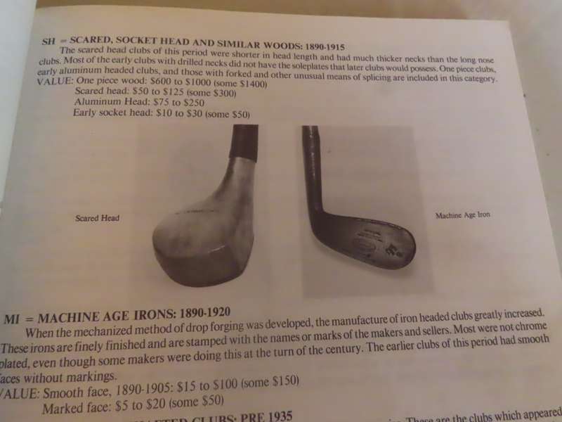 The Encyclopedia of Golf Collectibles - Prices Outdated - Descriptions of Items Excellent