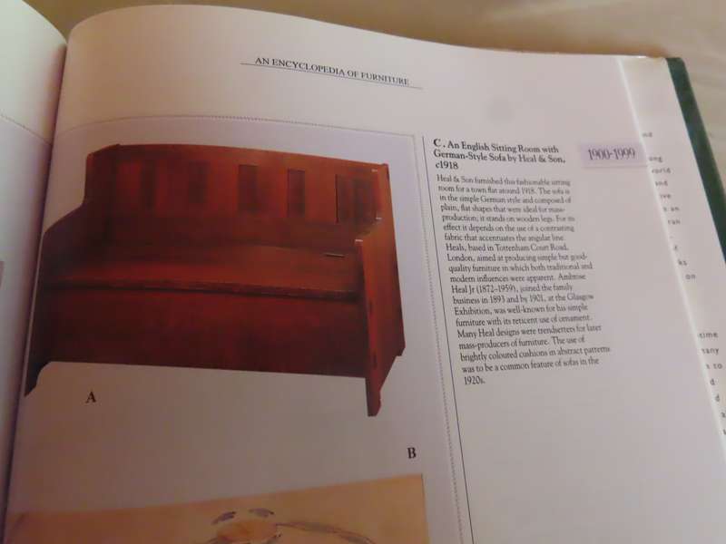 Encyclopedia of Furniture - Prices Outdated - Descriptions of Items Excellent