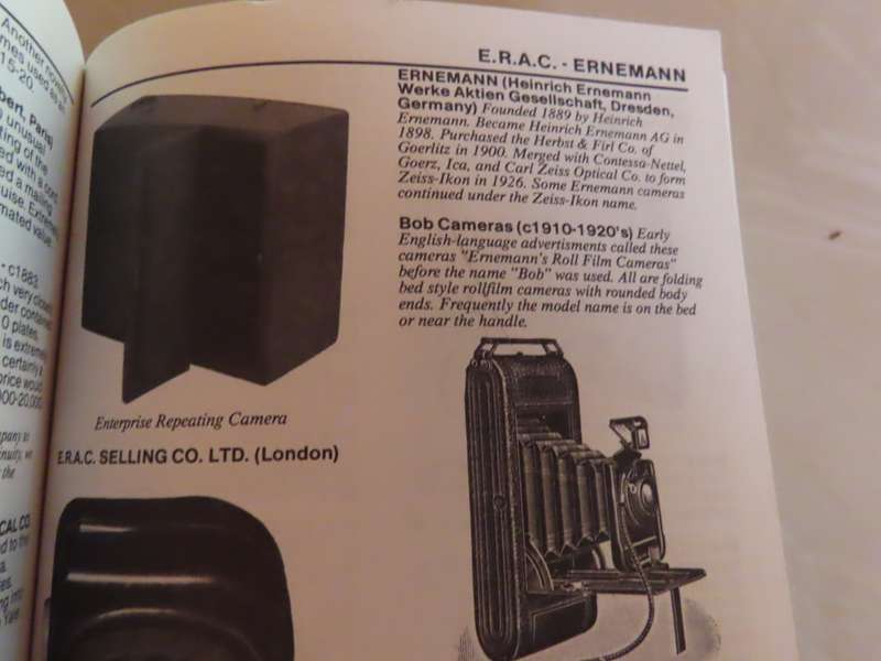 Price Guide To Cameras- Prices Outdated - Descriptions of Items Excellent