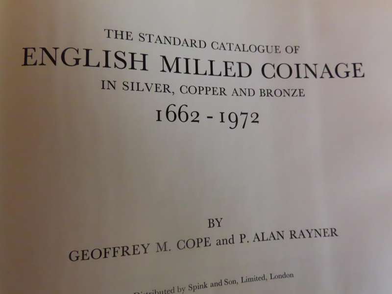 The Standard Catalogue of English Milled Coinage - Reference Book Prices Outdated