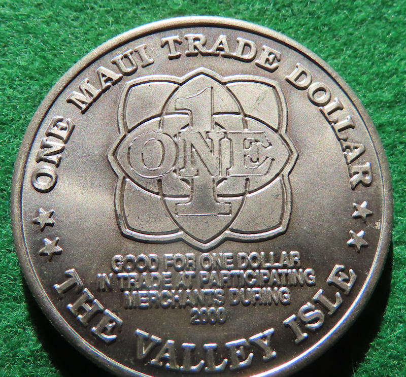 United States of America - Hawaii - One Maui Trade Dollar 2000