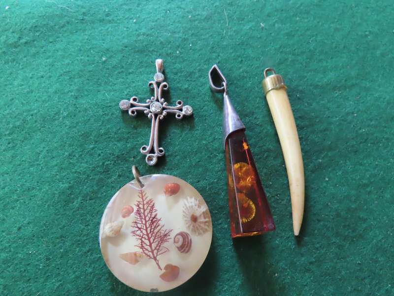 Costume Jewellery - 4 Pendants # 2