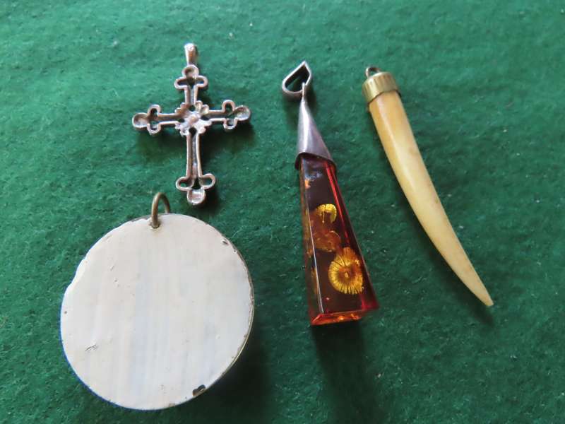 Costume Jewellery - 4 Pendants # 2