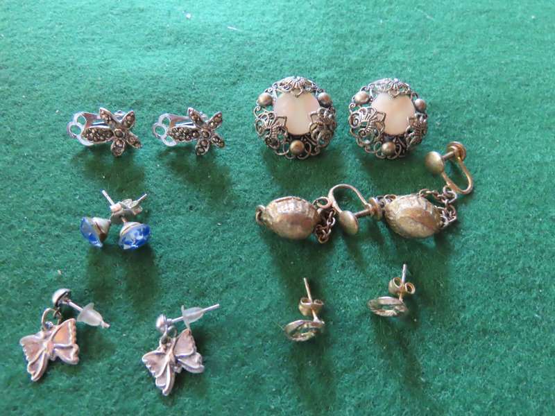 Costume Jewellery - 6 Pairs Earrings # 2