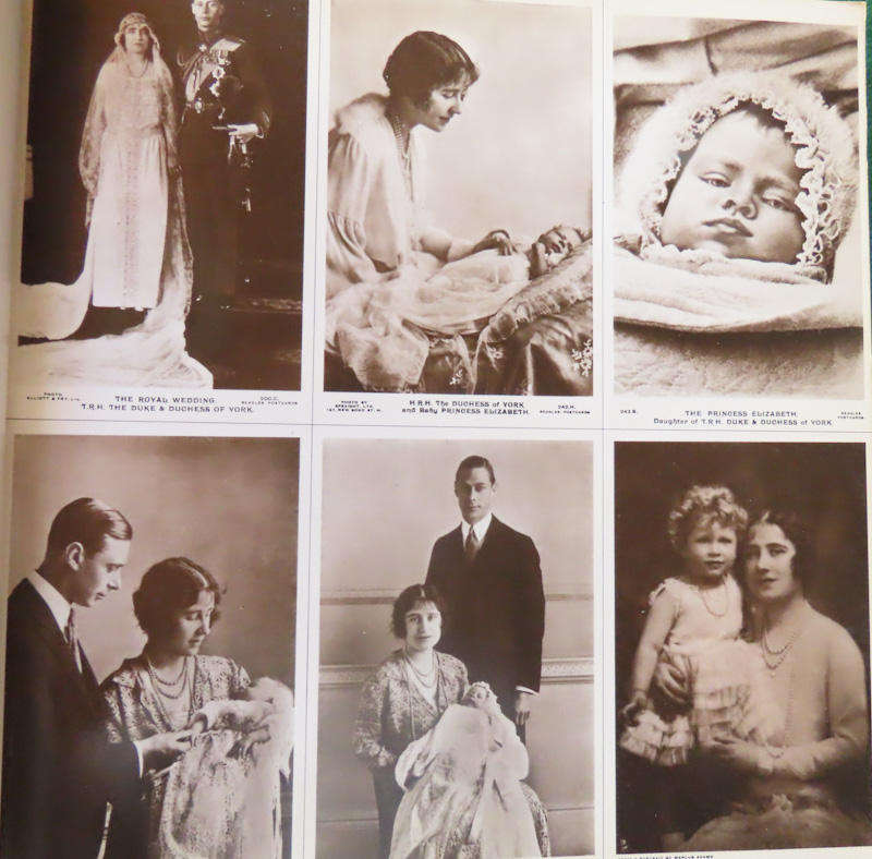 Queen Elizabeth - 144 Picture Postcards in a Large Coffee Table Book