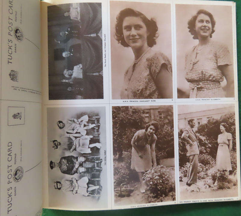 Queen Elizabeth - 144 Picture Postcards in a Large Coffee Table Book
