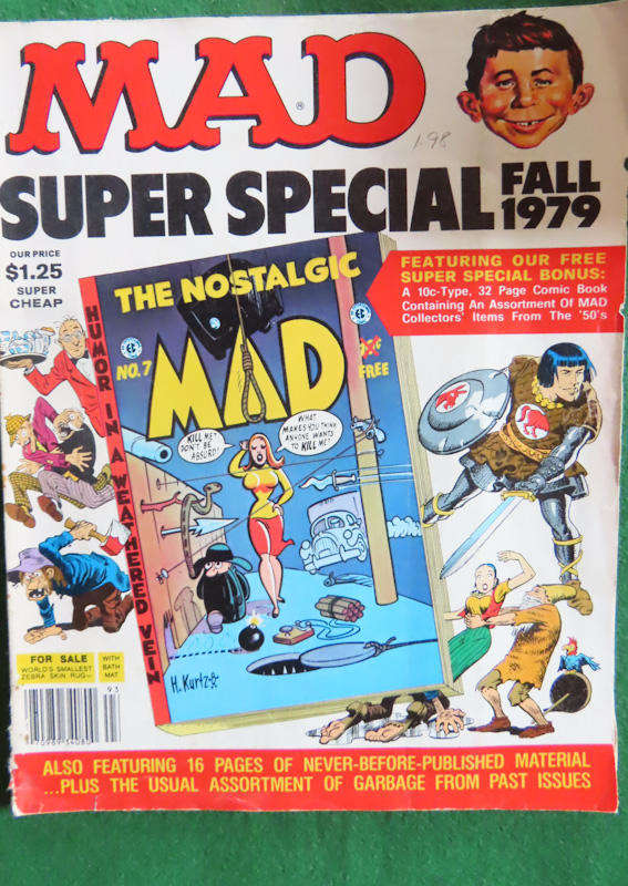 Mad Magazine - Super Special Fall 1979 with booklet insert