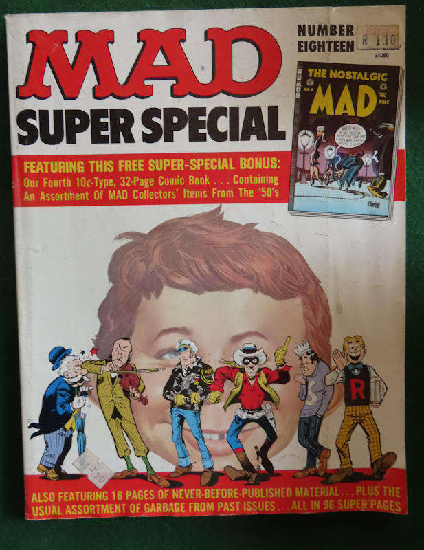 Mad Magazine - Super Special Number 18 with booklet insert