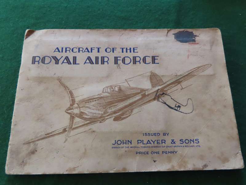 Cigarette Cards - Complete Set of Aircraft of the Royal Air Force
