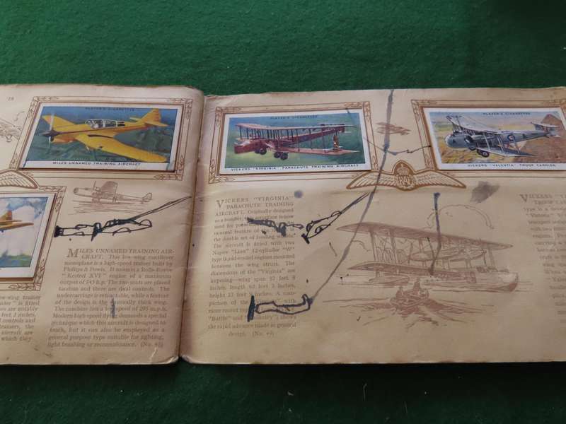 Cigarette Cards - Complete Set of Aircraft of the Royal Air Force