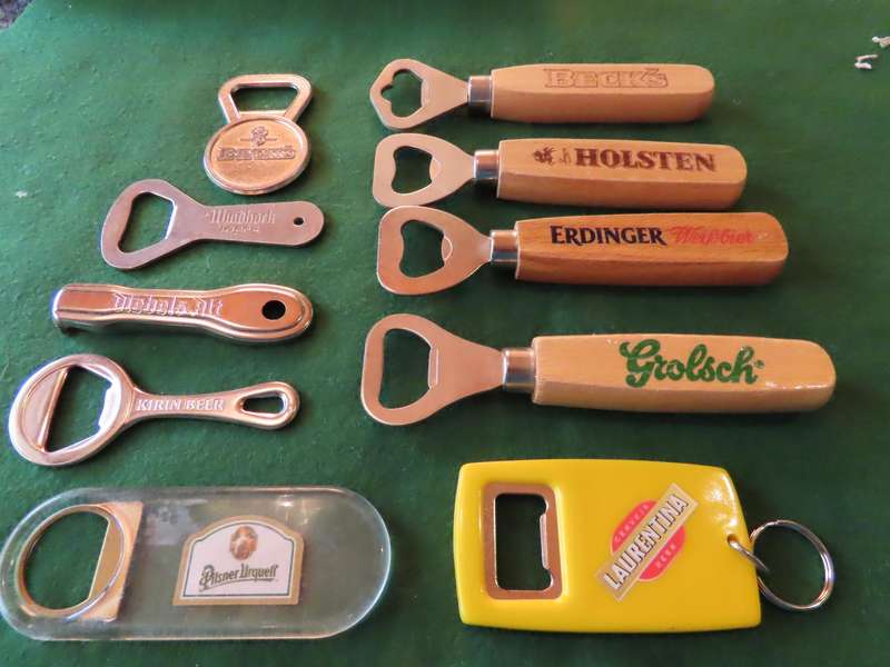 Bar Items - 10 Different Bottle Openers