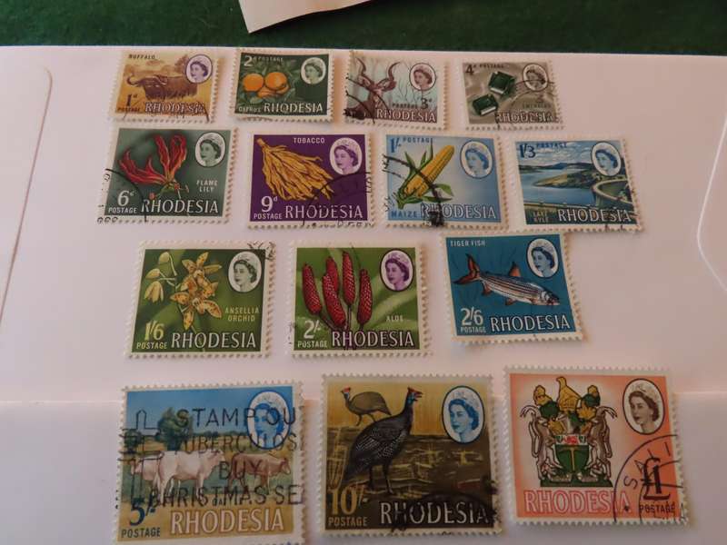 Rhodesia - 1966 Harrison Definitive Set - Used