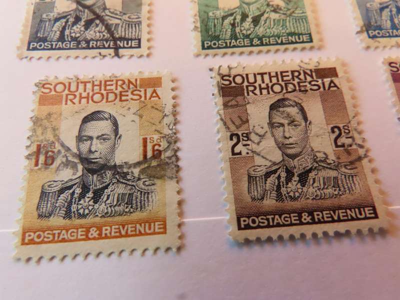 Southern Rhodesia - 1937 King George VI Definitive Set - Used