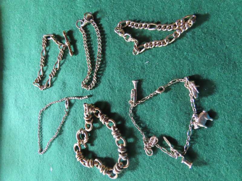 Costume Jewellery - 6 Bracelets/Bangles # 5