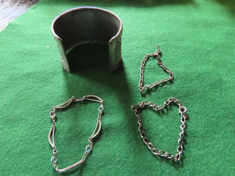 Costume Jewellery - 4 Bracelets/Bangles # 6
