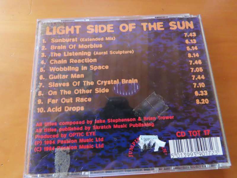 Optic Eye - The Light Side of The Sun - CD