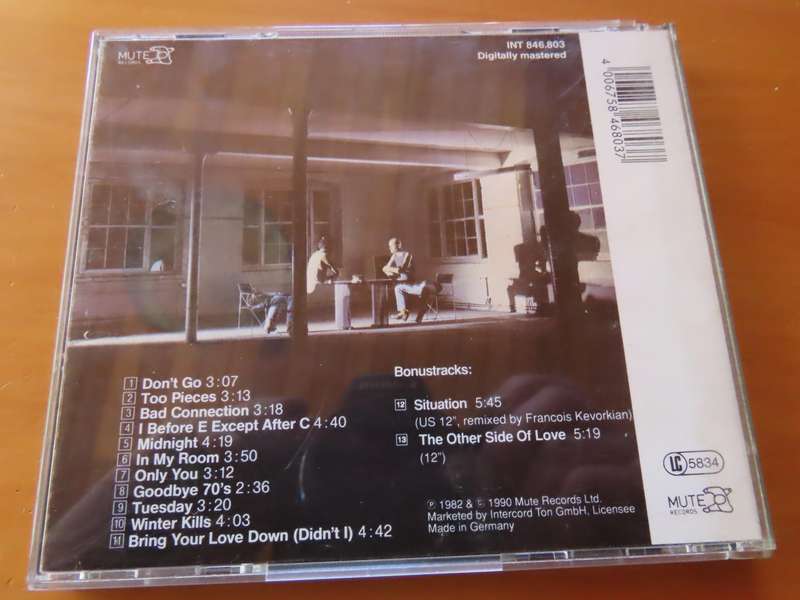 Yazoo - Upstairs at Eric's - CD