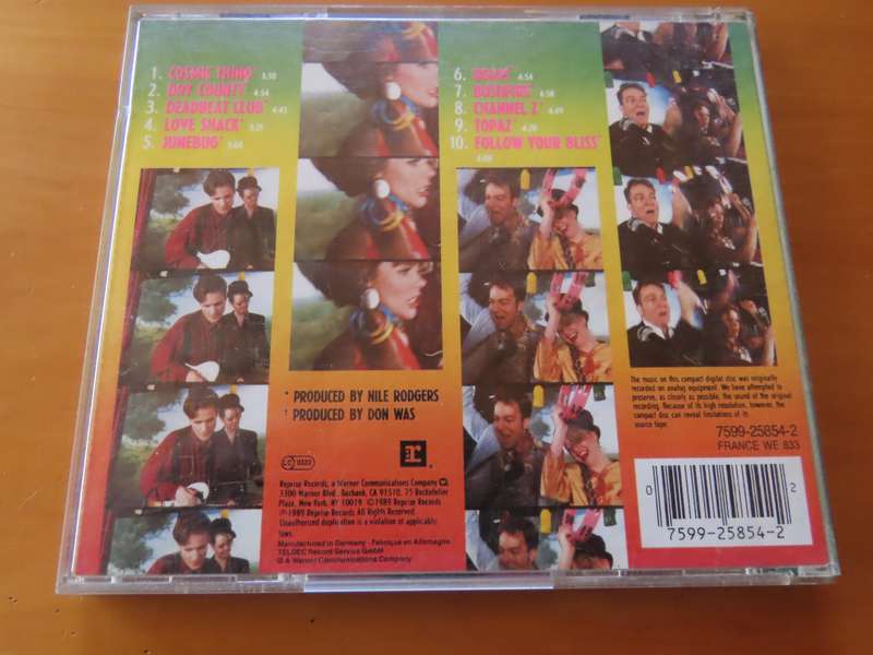 The B-52's - Cosmic Thing - CD