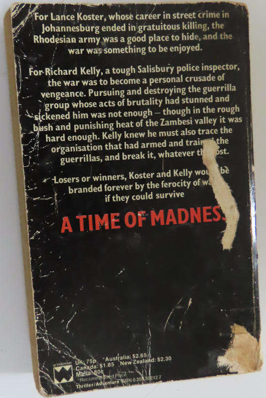 Books - Rhodesia - A Time of Madness - Robert Early - Paperback