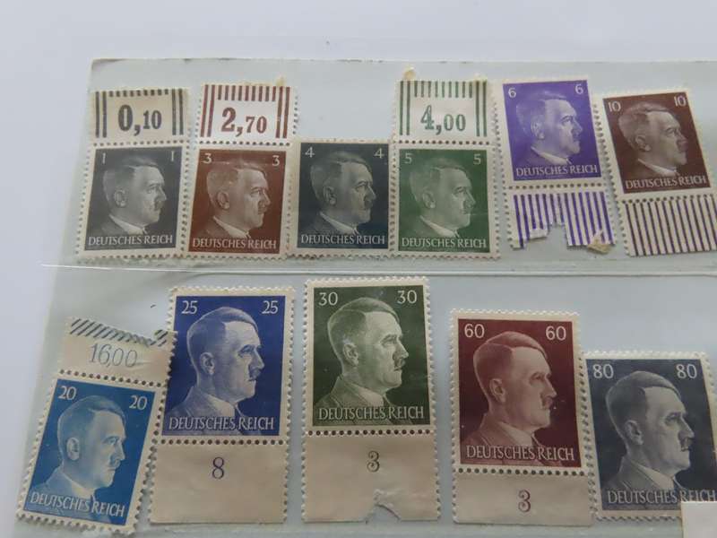 Stamps - Germany - Hitler and Van Hindeburg Mint and MNH