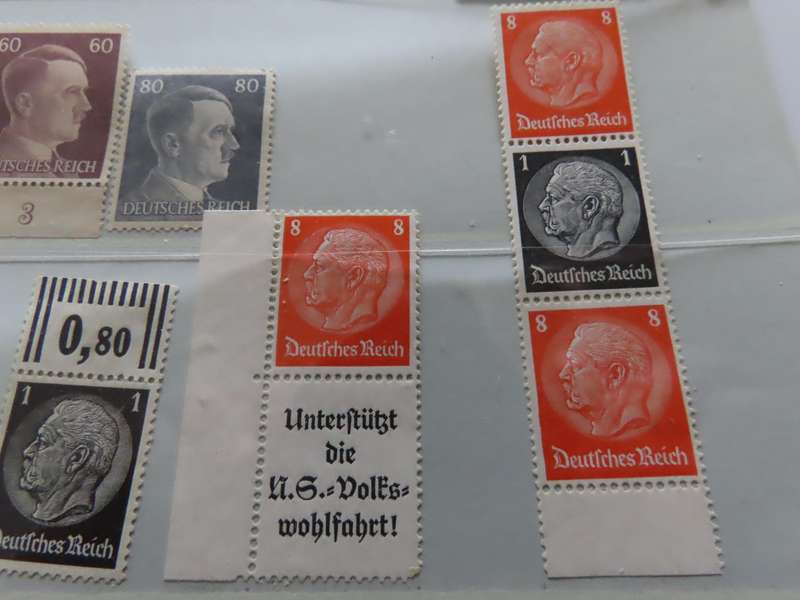 Stamps - Germany - Hitler and Van Hindeburg Mint and MNH