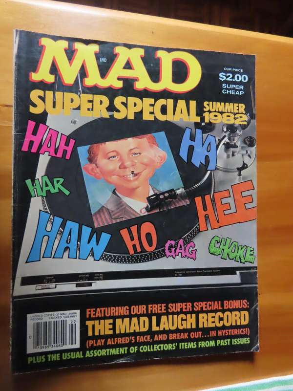 Mad Magazine - Mad Super Special with Insert - Summer 1982