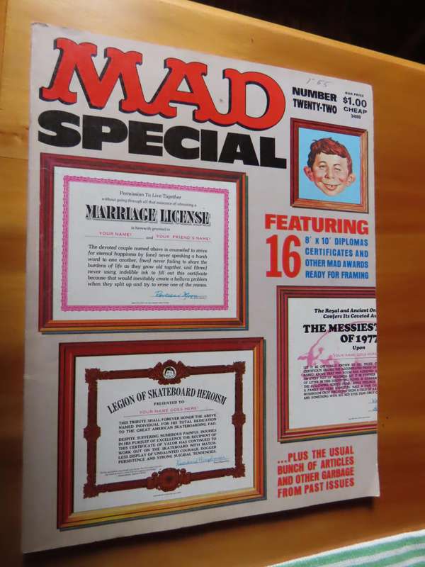 Mad Magazine - Mad Super Special with Insert - Number 22