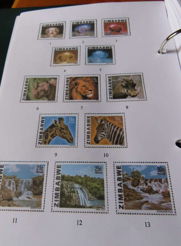 Stamps - The Zimbabwean Concise Postage Stamp Catalogue - 1980 to 2000 - Scarce